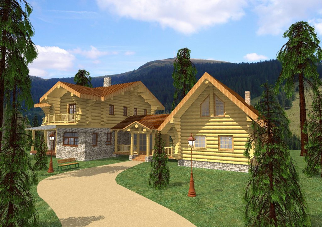 Naturstammhaus