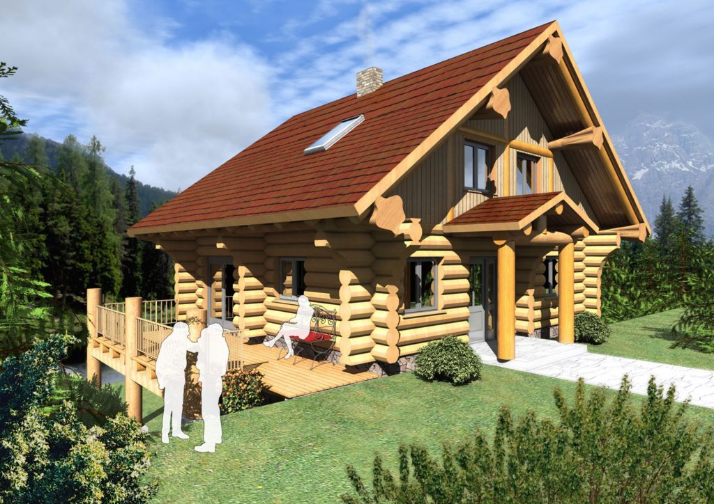 Naturstammhaus